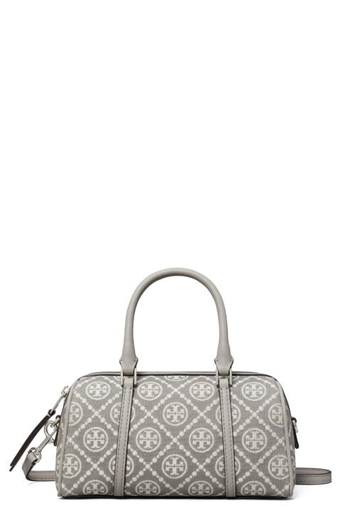 Mini T Monogram Jacquard Utility Barrel Bag