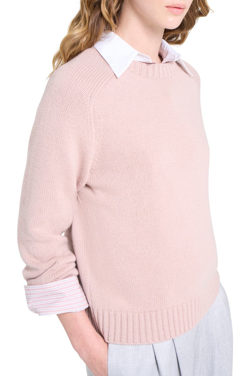 TWP New Jill Cashmere Sweater, Alternate, color, Blush