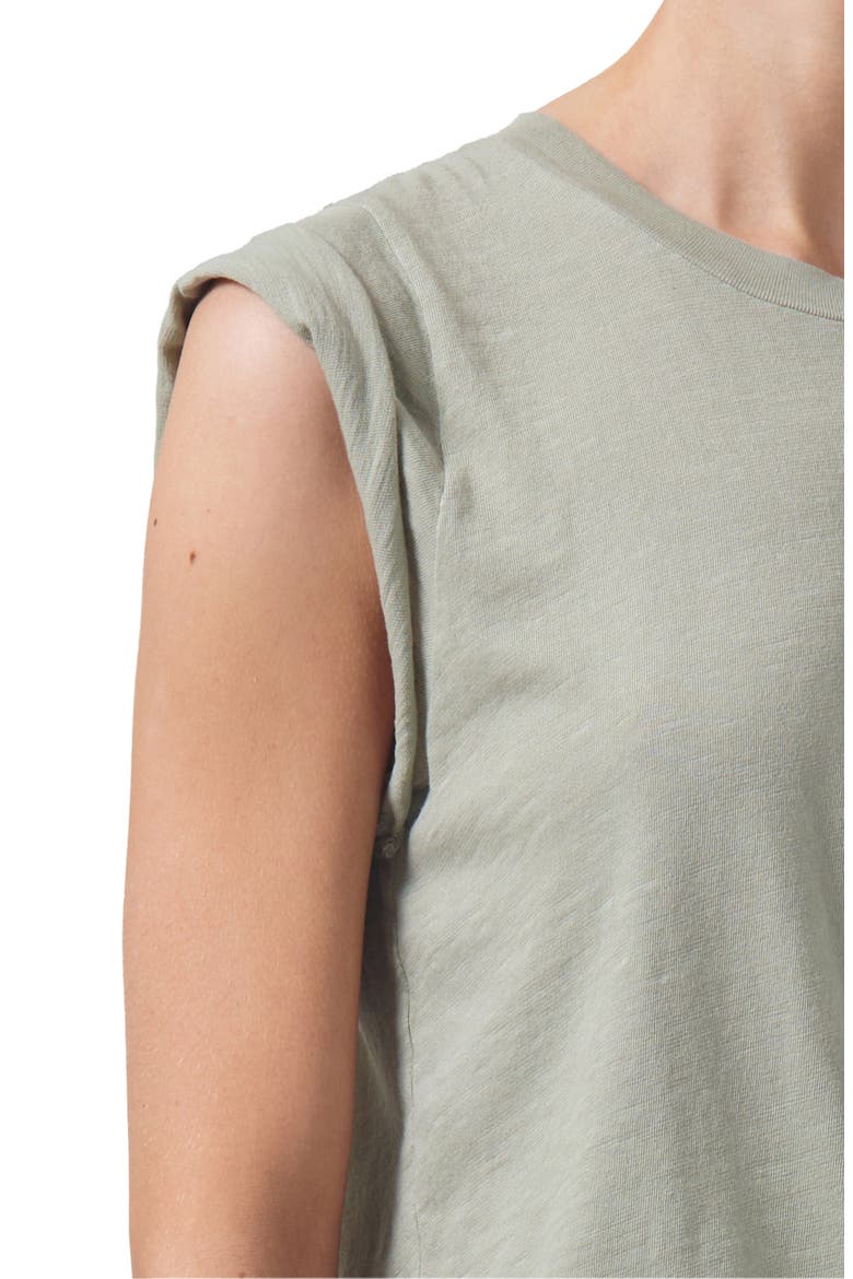 Kelsey Roll Sleeve T-Shirt, Alternate, color, SPRING MOSS