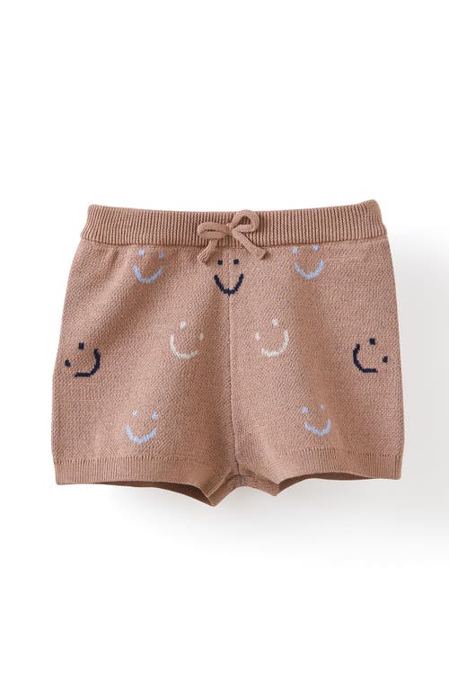 Cotton On Kids Gabriel Knit Short In Oatmilk Summer Smiles