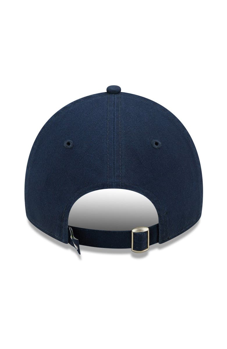 New Era Women's New Era College Navy Seattle Seahawks Formed 9TWENTY Adjustable Hat, Alternate, color, Navy