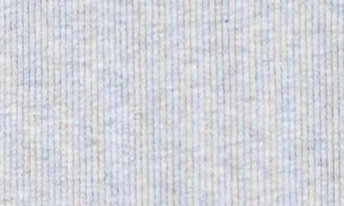 Quincy Mae Organic Cotton Blend Rib Jumpsuit In Gray