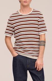NN07 Bari 6686 Short Sleeve Organic Cotton Sweater
