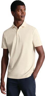 Charles Tyrwhitt Short Sleeve Cotton Stretch Smart Pique Polo