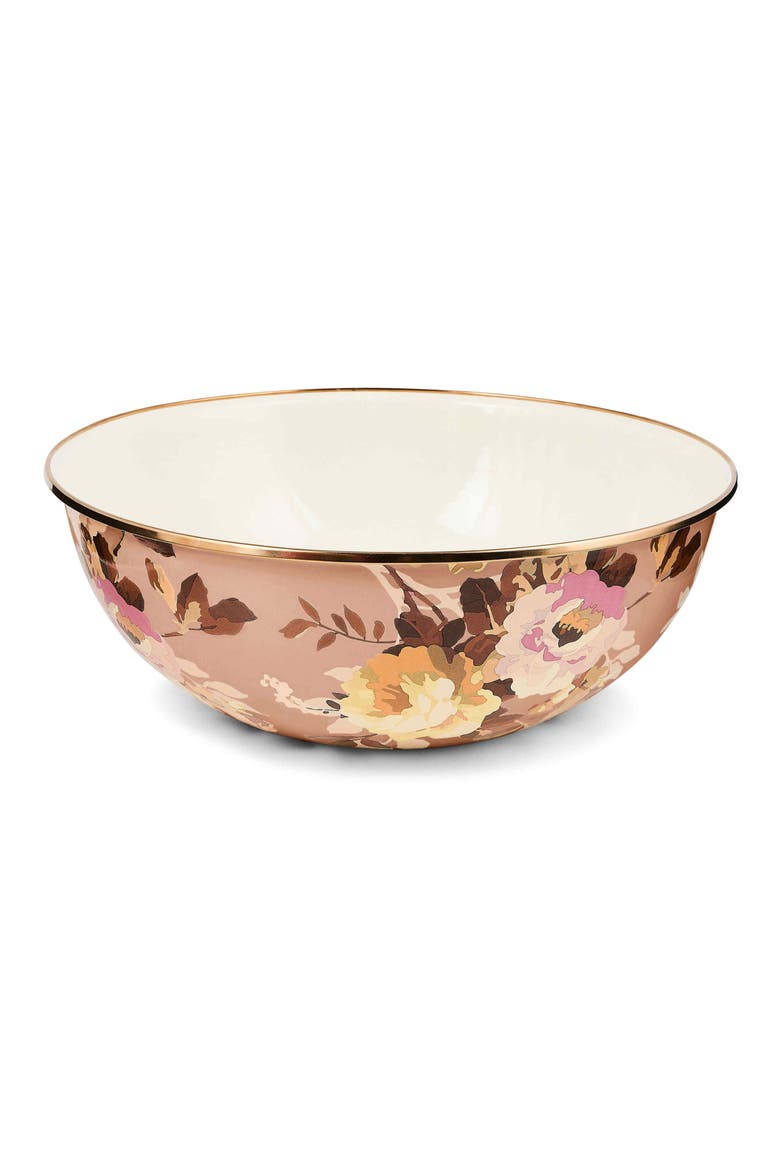 Wild Rose Mauve Extra Large Everyday Bowl, Main, color, MAUVE