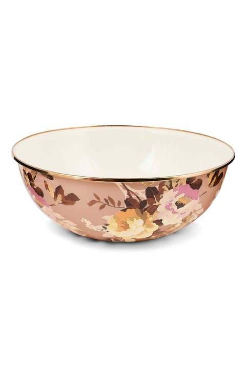 Wild Rose Mauve Extra Large Everyday Bowl