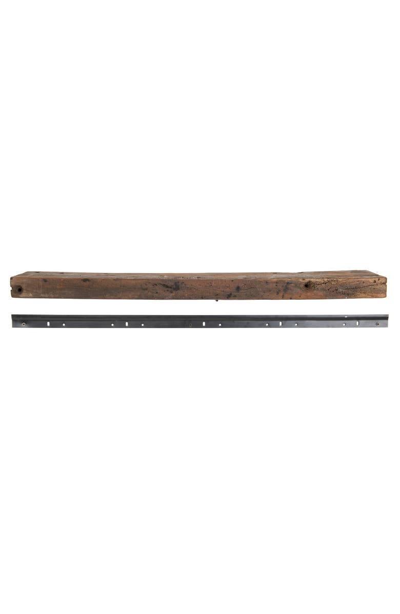 Storied Home Reclaimed Wood Floating Wall Shelf, Alternate, color, 