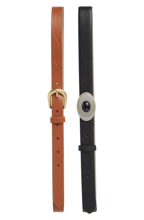 2-for-1 Buckle Belt Set