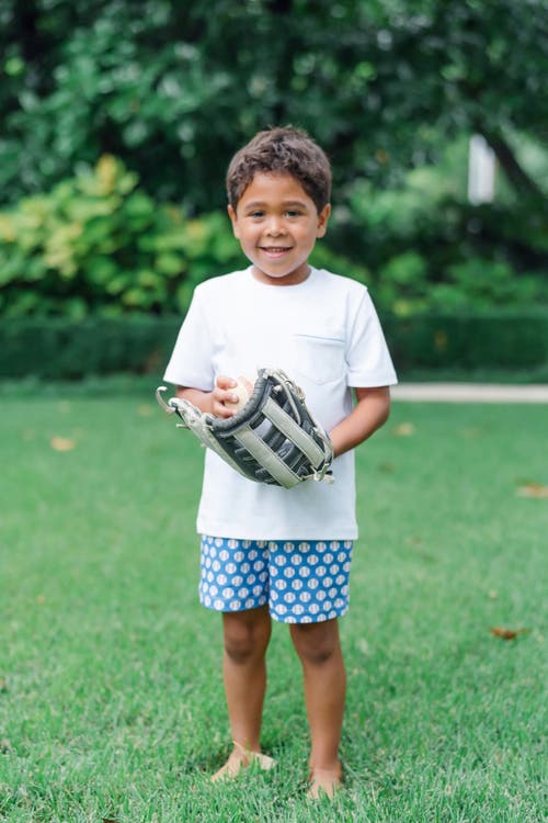 LILA AND HAYES LILA AND HAYES WALKER BOYS' SHORT SET