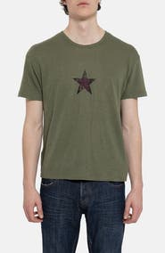 JADED LONDON Star Faded Sun Cotton Graphic T-Shirt