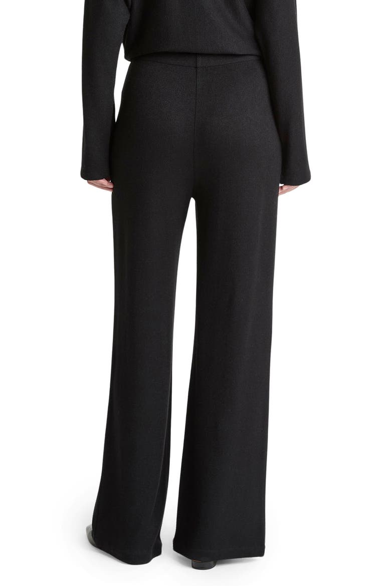 Cozy Wide Leg Pants, Alternate, color, BLACK