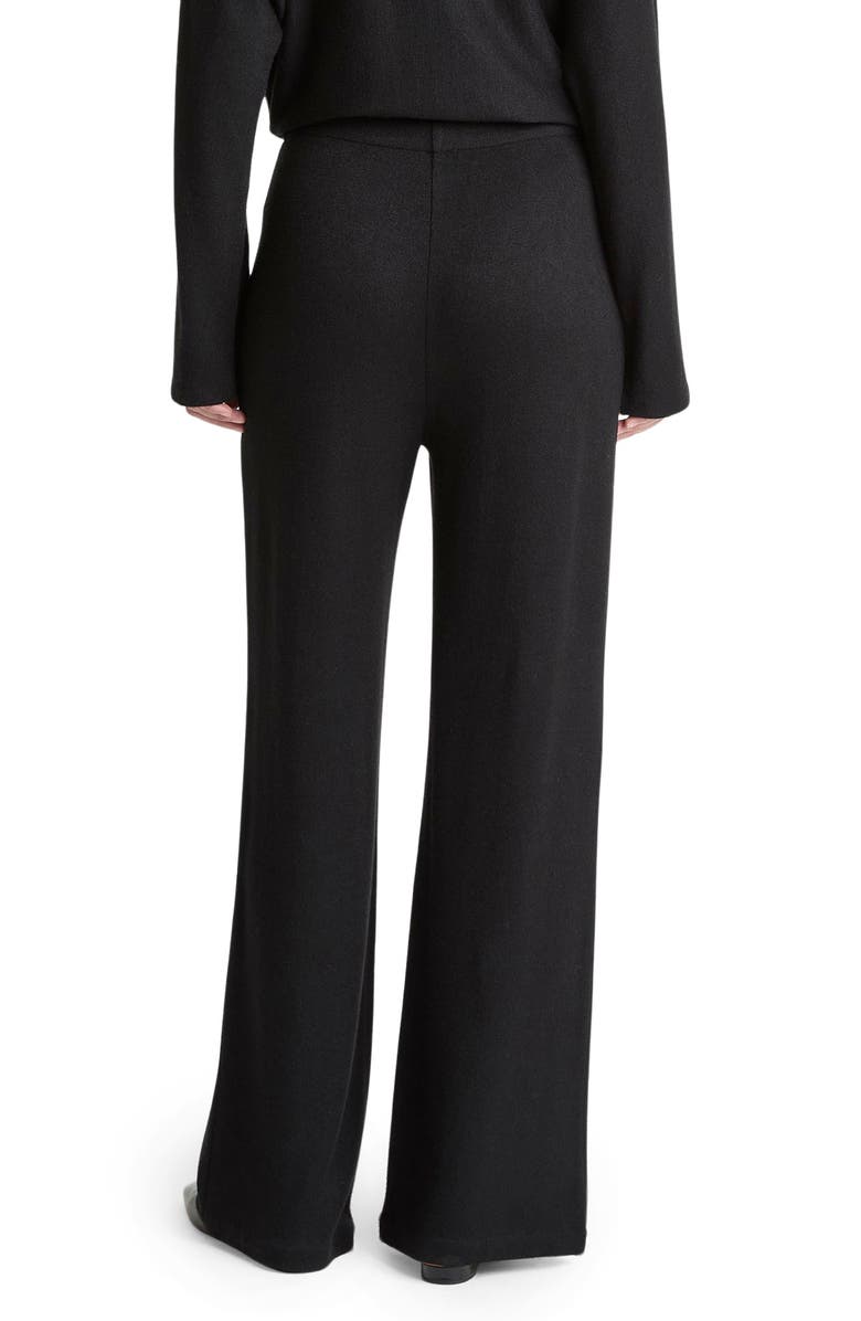 Vince Cozy Wide Leg Pants, Alternate, color, Black