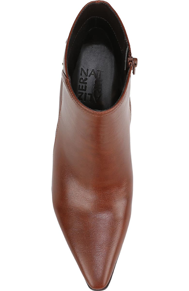 Naturalizer Tucker Bootie, Alternate, color, Mid Saddle Faux Leather