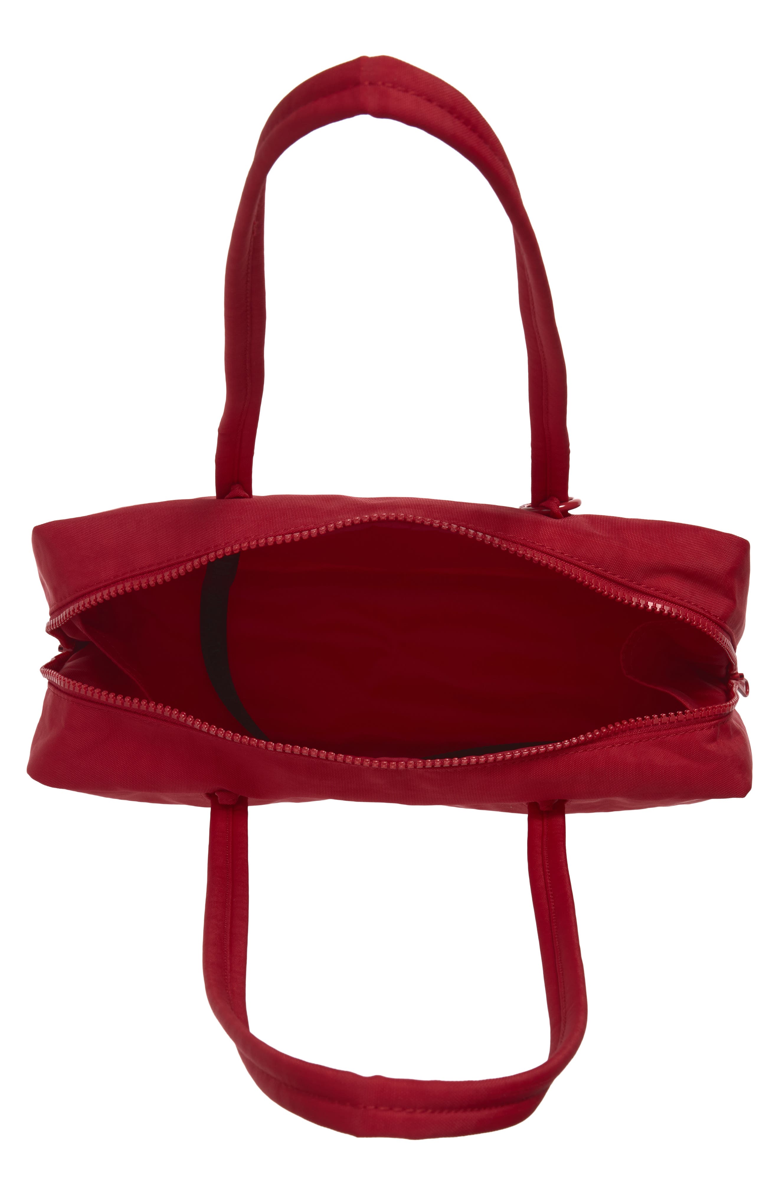 Nylon Bowler Bag, Alternate, color, CHERRY