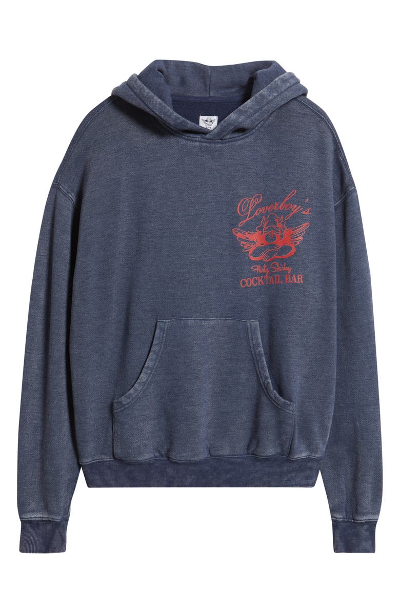 BOYS LIE x Loverboy Racer Hoodie, Alternate, color, Dark Blue