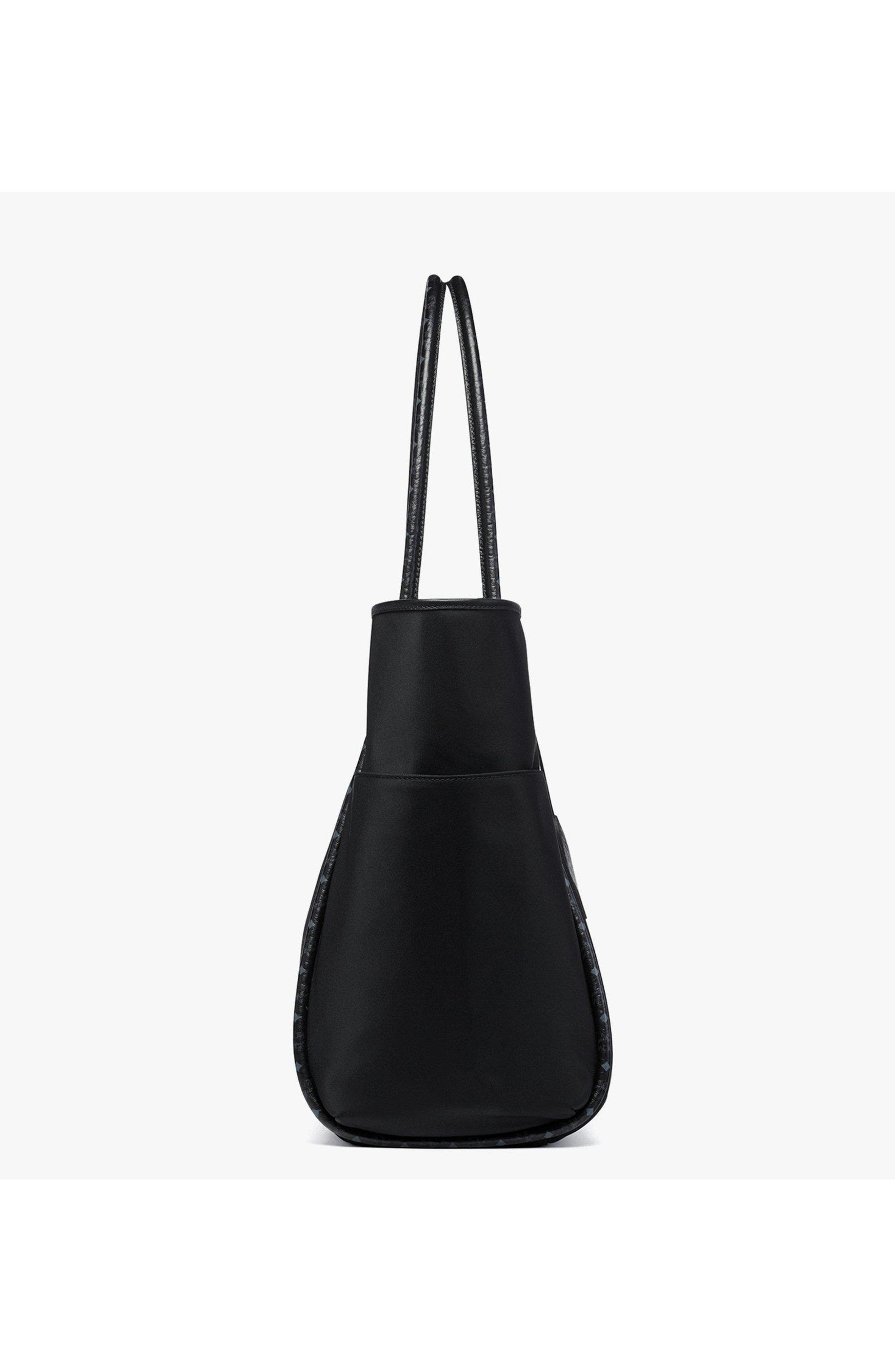 MCM Aren Shopper in ECONYLÂ<sup>®</sup> and Leather, Alternate, color, 