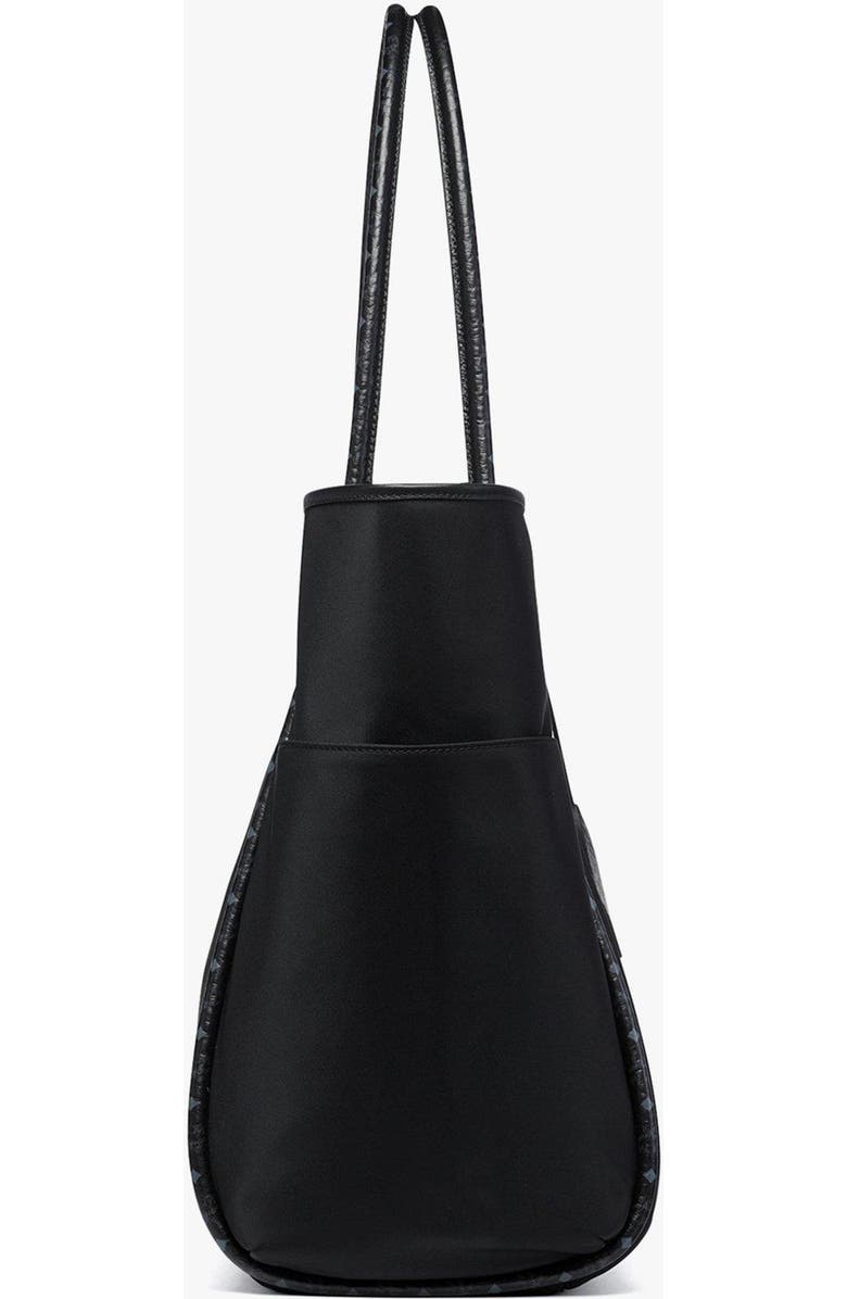 MCM Aren Shopper in ECONYLÂ<sup>®</sup> and Leather, Alternate, color,