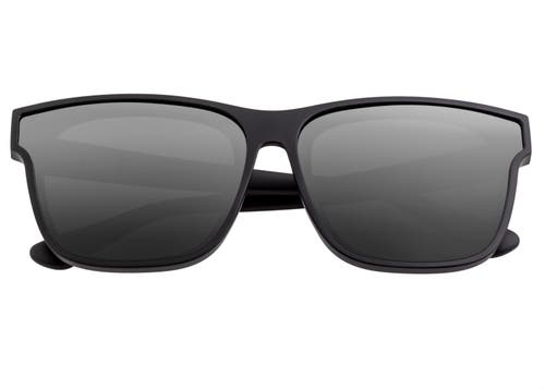 Sixty One Delos Polarized Sunglasses In Black/black