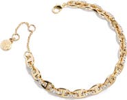 BaubleBar Thalia Pavé Mariner Link Bracelet