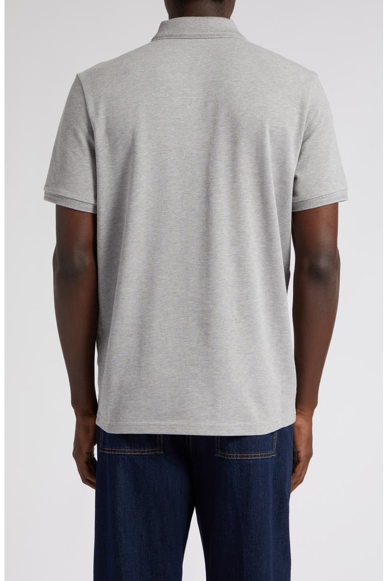 Maglia Short Sleeve Cotton Polo, Alternate, color, GREY