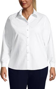 Lands' End No Iron Supima Cotton Long Sleeve Shirt