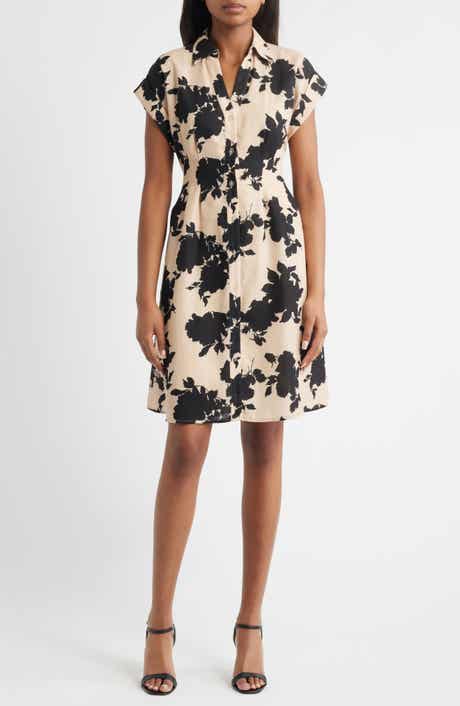 Julia Jordan Print Shirtdress