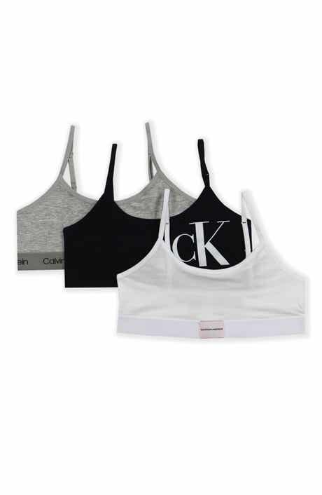 Kids' Assorted 3-Pack Stretch Cotton Bralettes