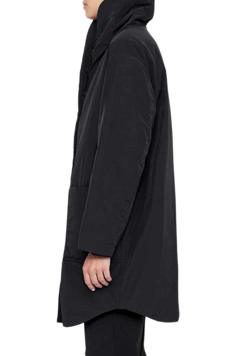 Darcie Puffer Jacket, Alternate, color, WASHED BLACK