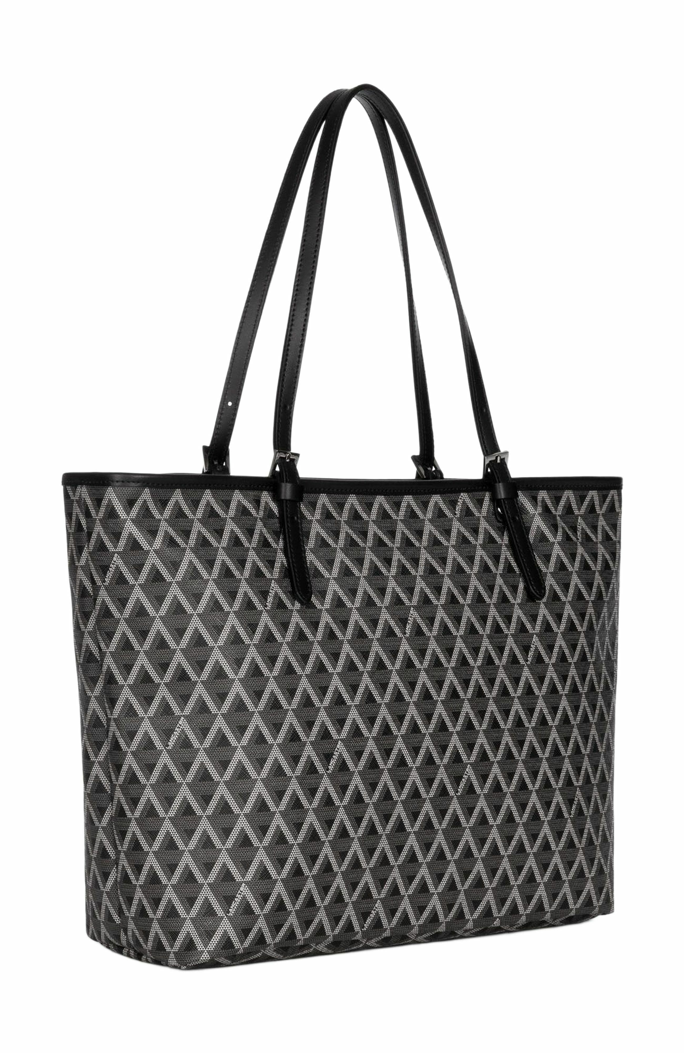 Lancaster Zipped Shoulder Tote Bag L Ikon, Alternate, color, 