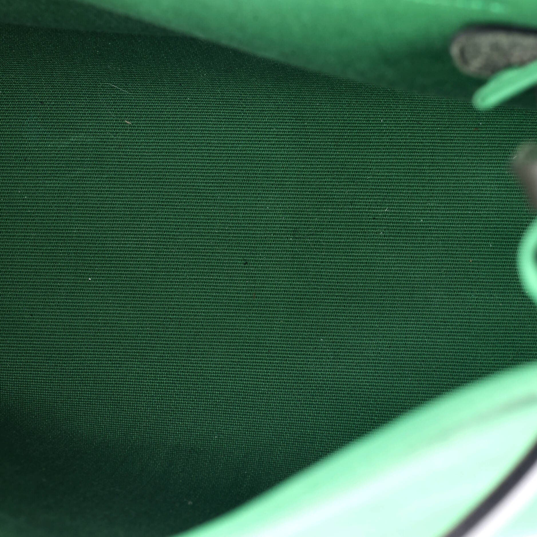 Herbag Zip Leather and Toile 31, Alternate, color, Green