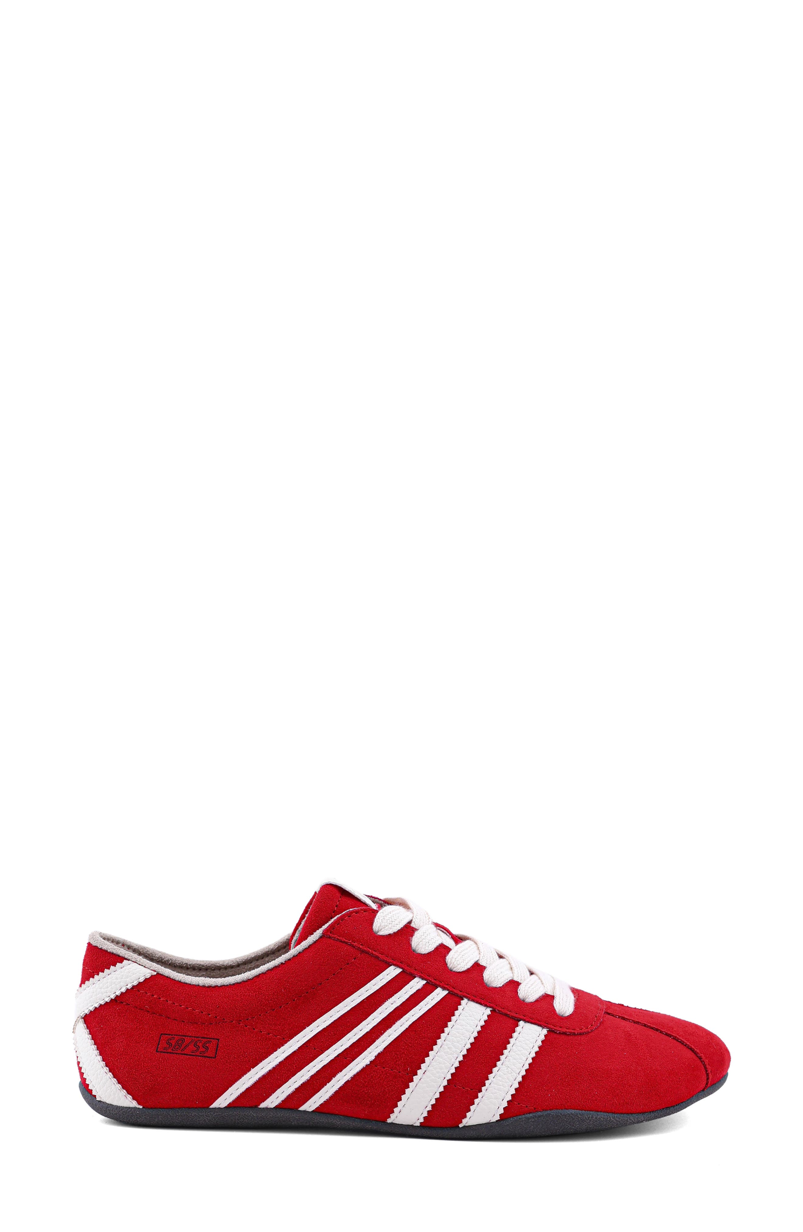 Paloma Sneaker, Alternate, color, RED