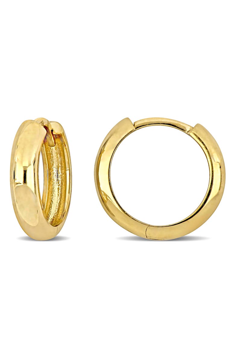 Julianna B. Mini Hoop Earrings 14k Yellow Gold, Main, color, 14K Gold