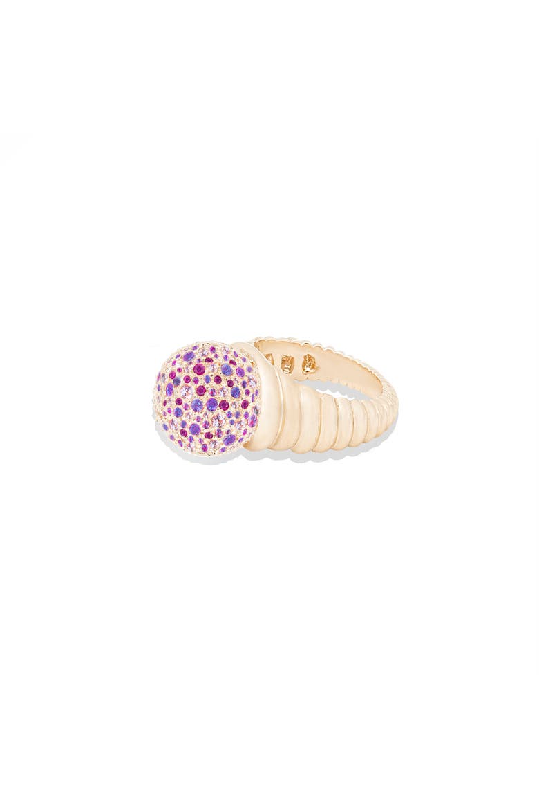 Revel Bobble Cocktail Ring, Main, color, Multi-Stone