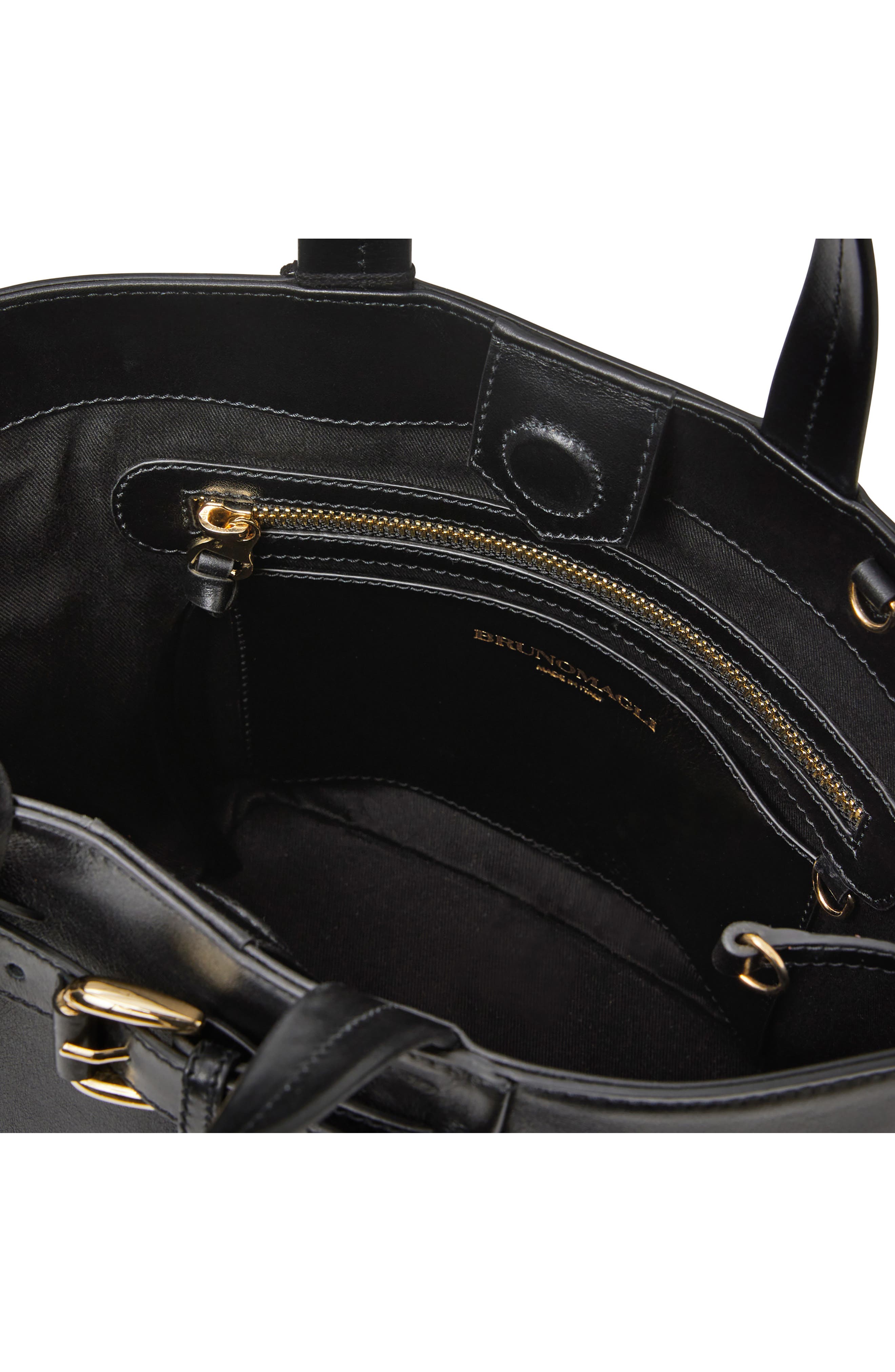 Bruno Magli Tessa Mini Leather Satchel, Alternate, color, 