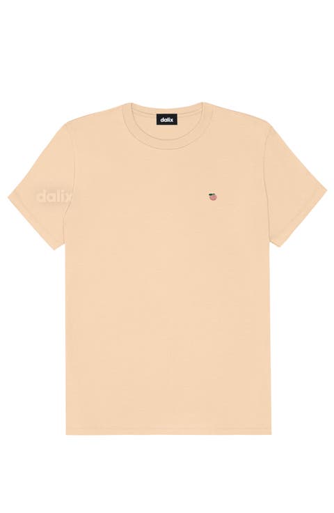Womens Lil Peach Jersey Tee