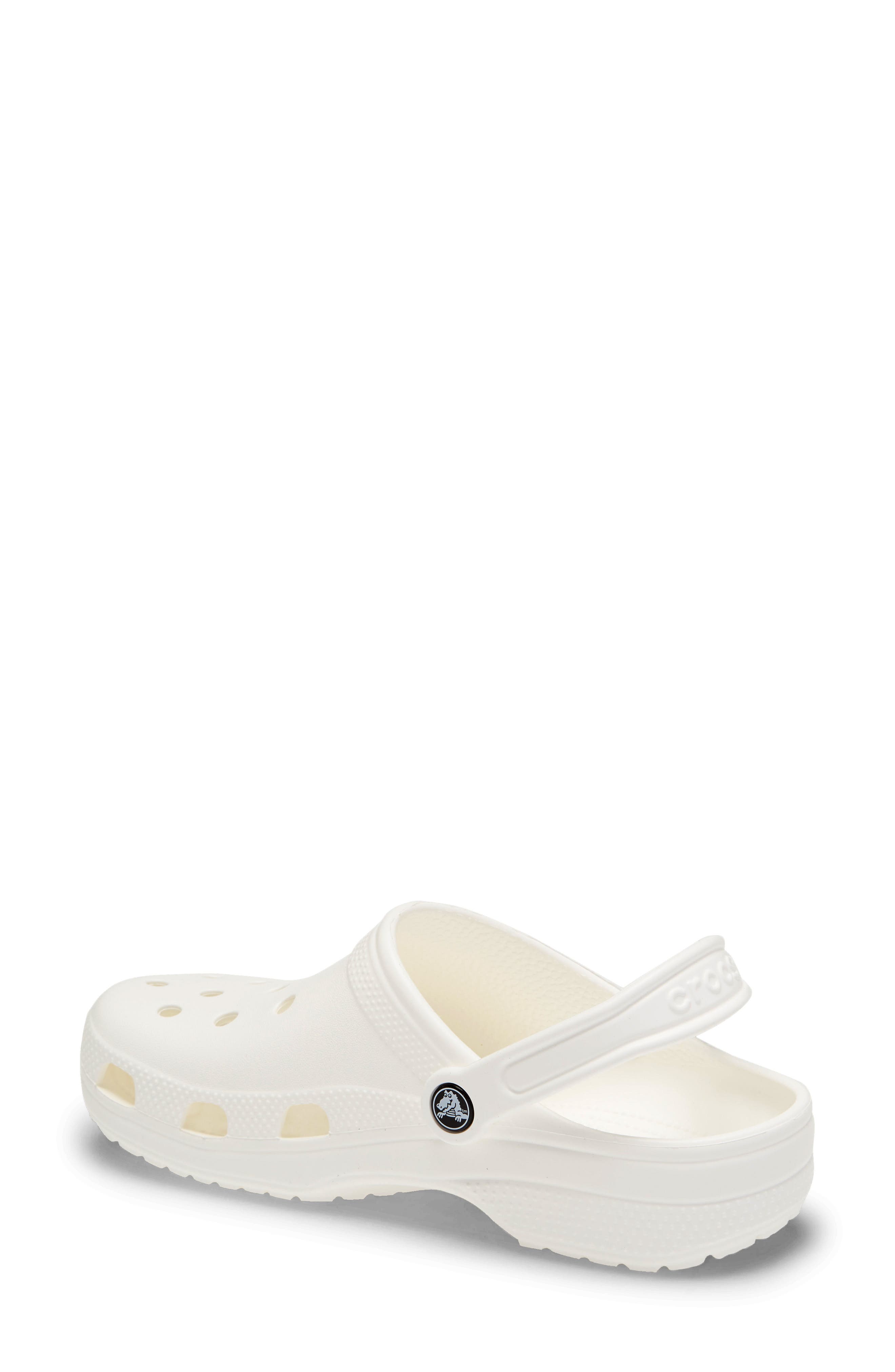 CROCS Gender Inclusive Classic Clog, Alternate, color, White