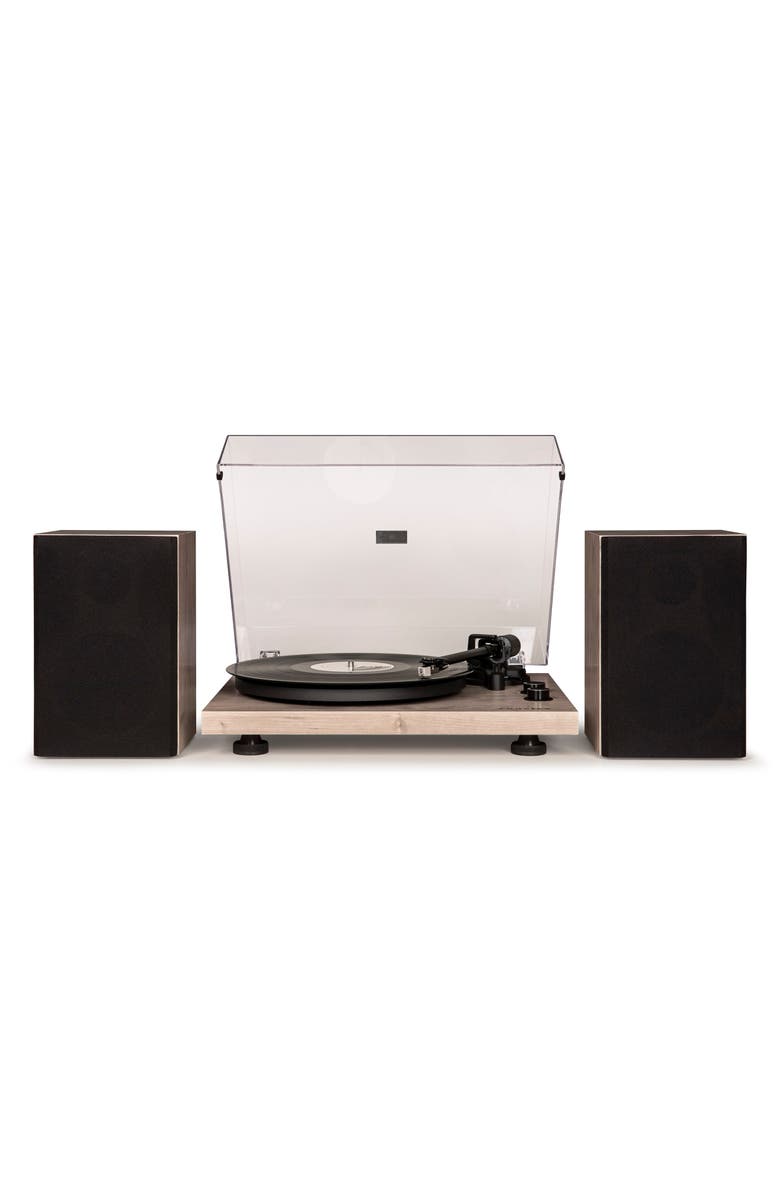 Crosley Radio C62 Turntable & Speaker Shelf System, Main, color,