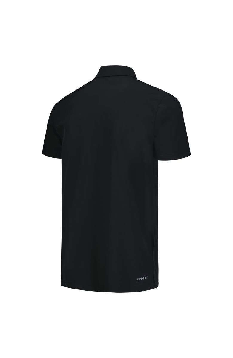 Nike Men's Nike Black Iowa State Cyclones Sideline Polo, Alternate, color,
