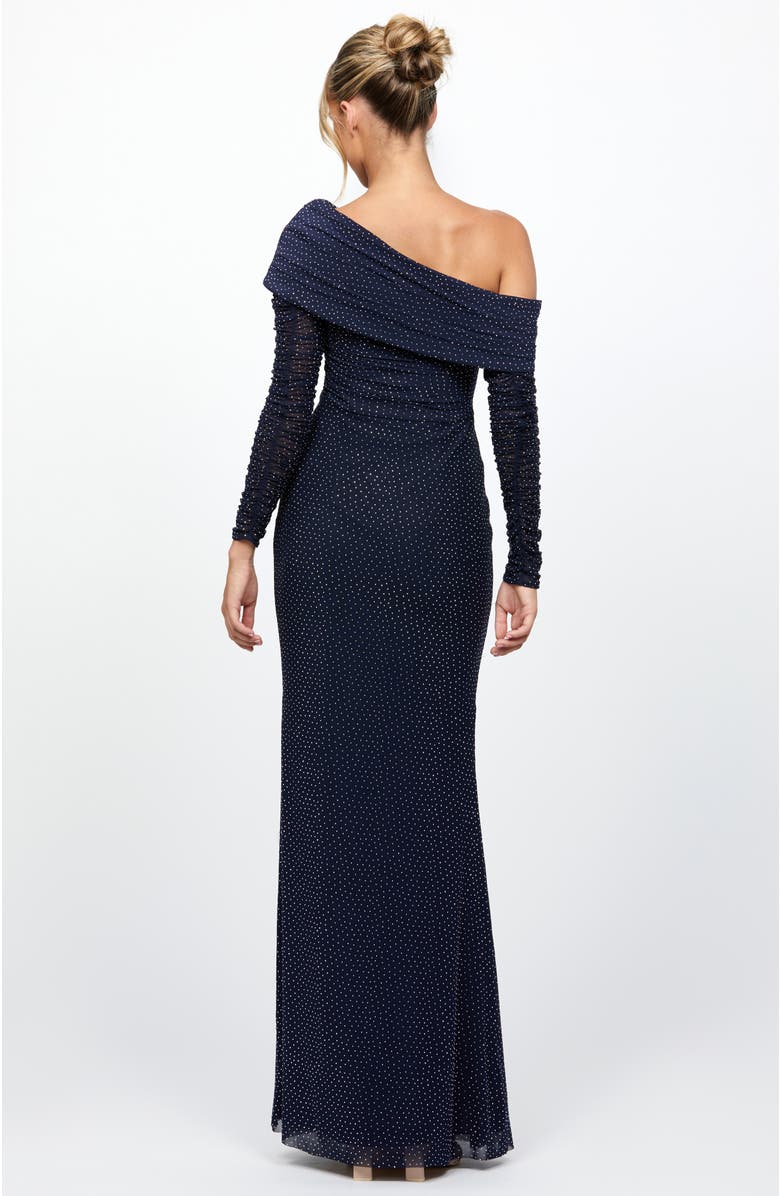 Bariano Tindra Asymmetric Maxi, Alternate, color, Navy