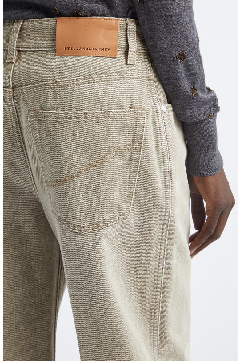 Cuffed Straight Leg Jeans, Alternate, color, MIST GREY