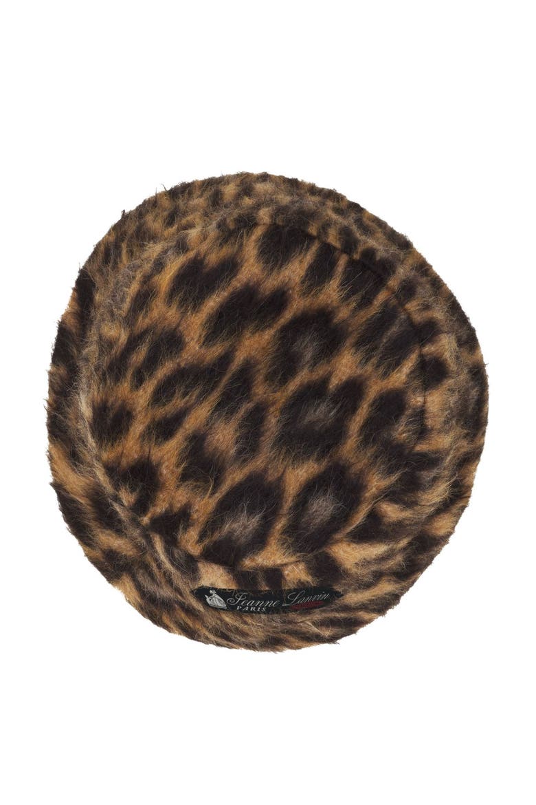 Leopard Print Reversible Bucket Hat, Alternate, color, Leopard