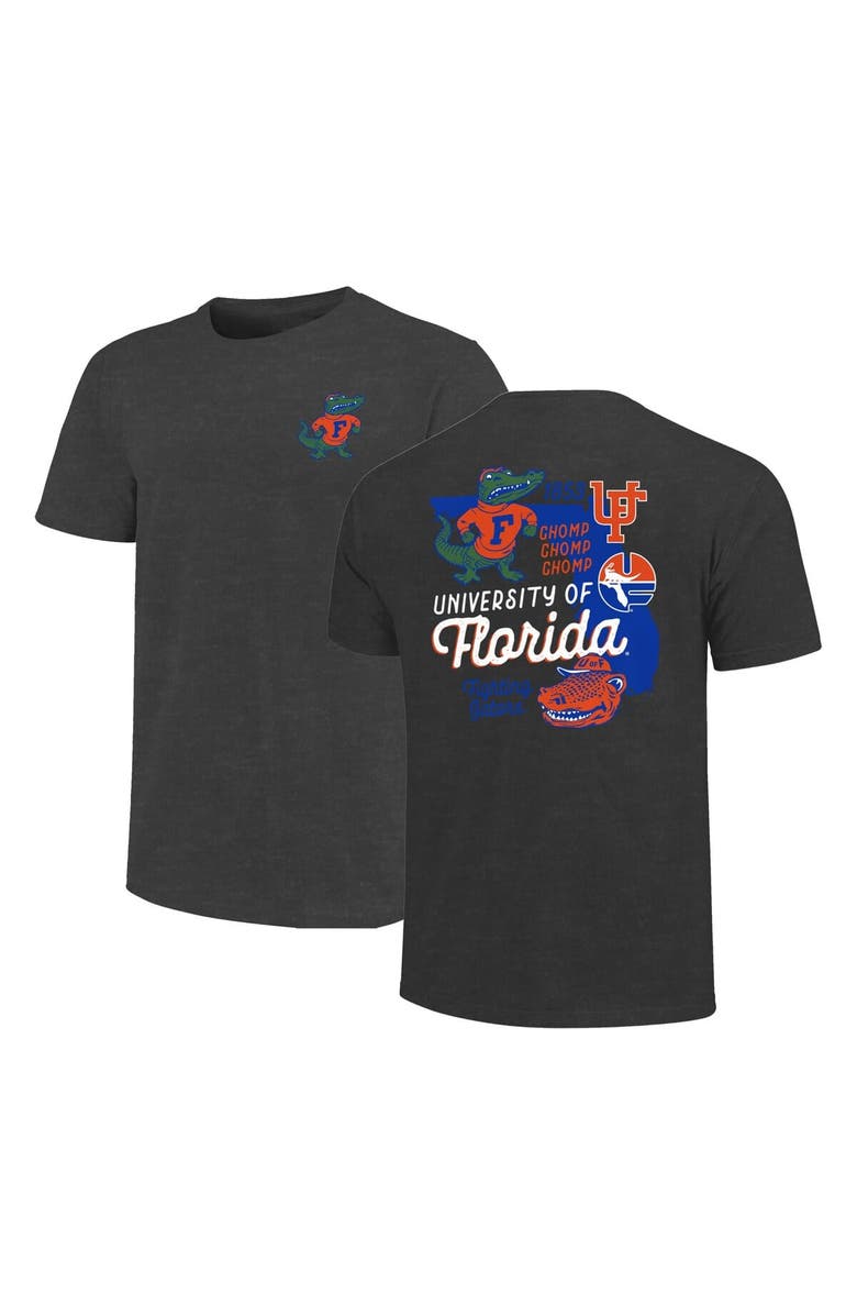 IMAGE ONE Men's Charcoal Florida Gators Big & Tall Vault Vintage Logo Core T-Shirt, Main, color, 