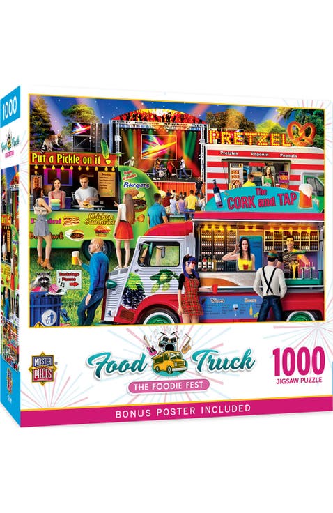 The Foodie Fest 1000 Piece Jigsaw Puzzle