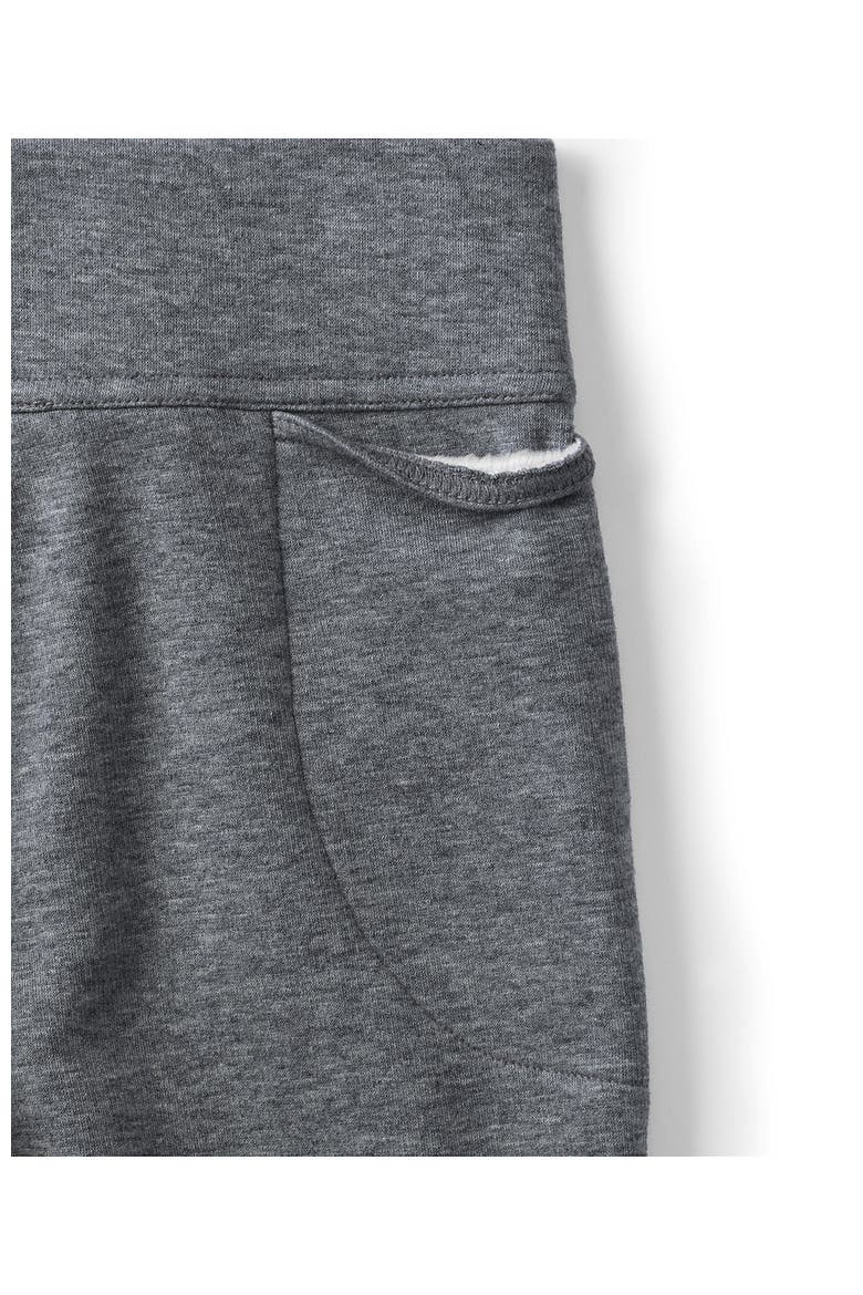High Rise Serious Sweats Fleece Lined Pocket Leggings, Alternate, color, Charcoal Heather