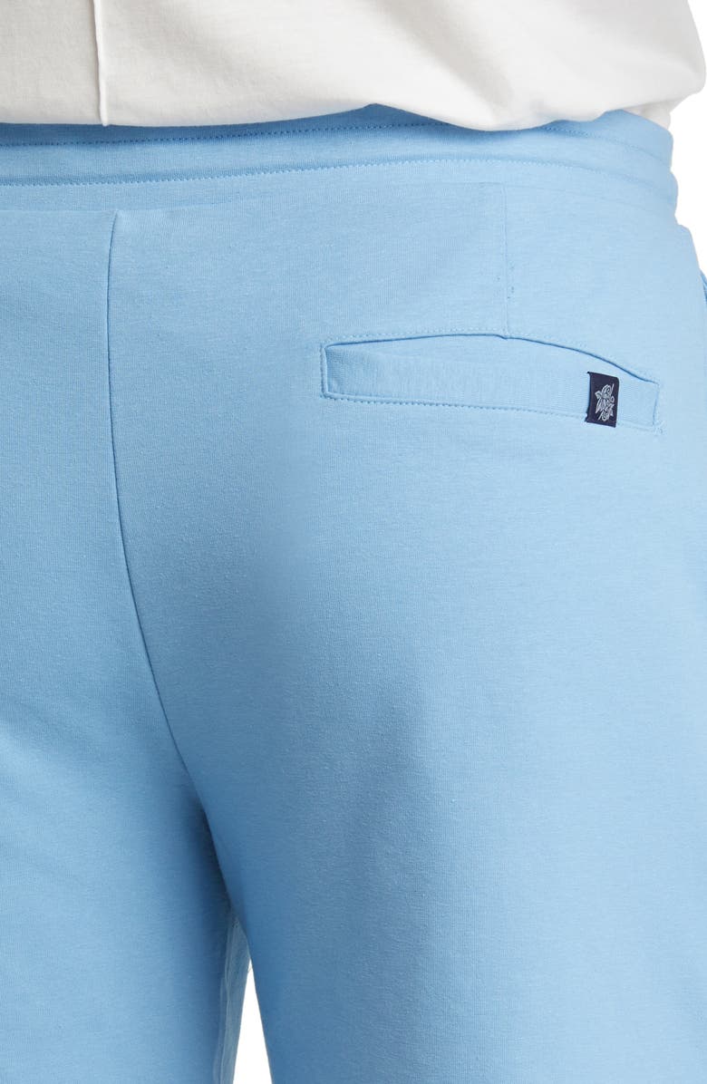 Stone Rose French Terry Shorts, Alternate, color, Light Blue