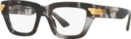 Bottega Veneta 50mm Rectangle optical glasses