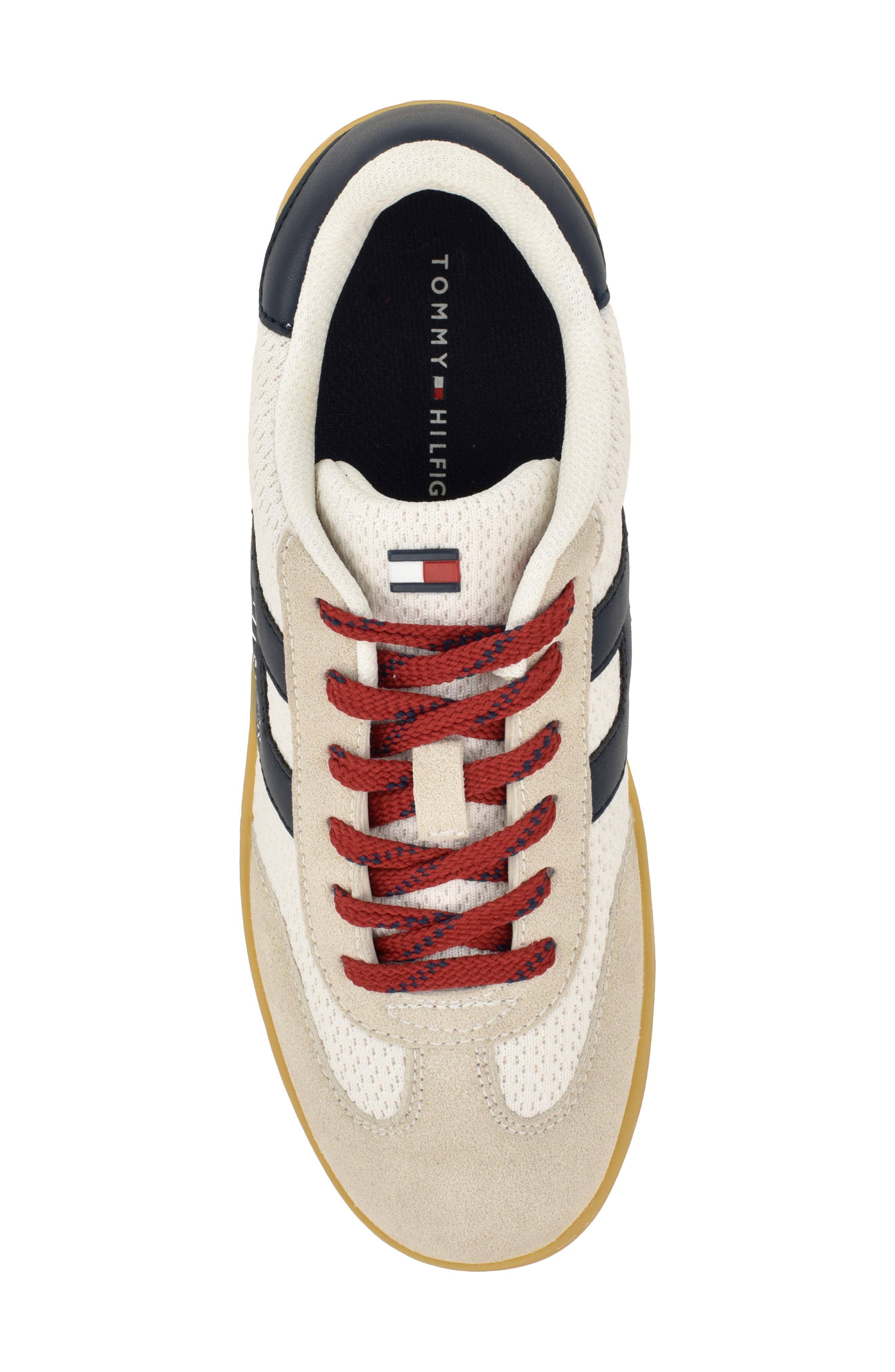 Maisie Sneaker, Alternate, color, CHIC CREAM/ NAVY