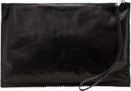 AllSaints Siloh Large Leather Pouch