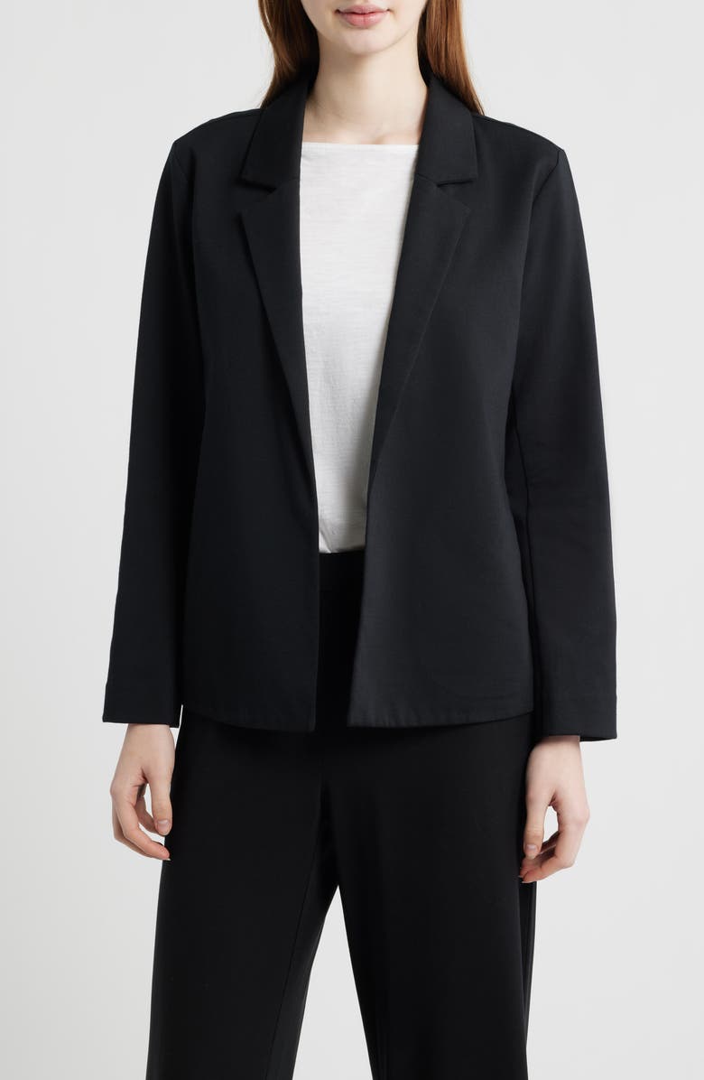 Eileen Fisher Open Front Blazer, Main, color, 
