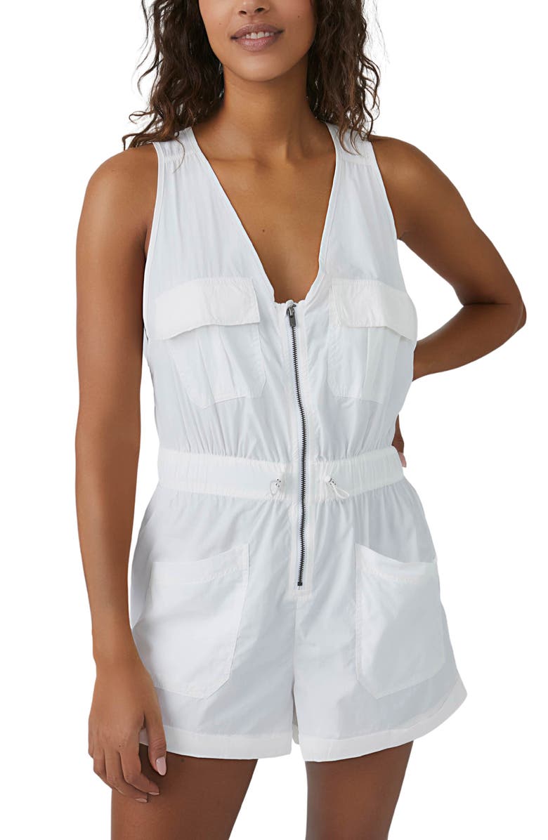 FP Movement by Free People Noiseless Back on Trek Romper, Main, color, 
